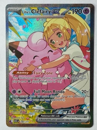 Lillie's Clefairy ex graded 9.5