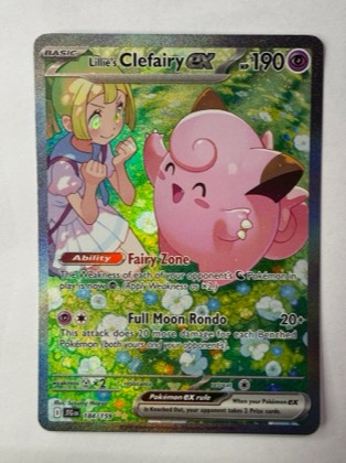 Lillie's Clefairy ex, graded 9.5
