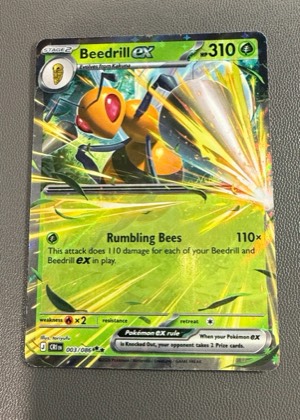 Beedrill ex, graded 9.0