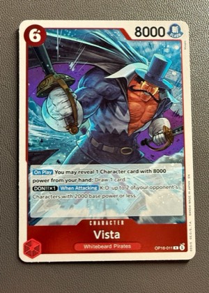 Vista, graded 9.5