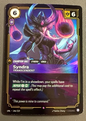 Syndra - Transcendent, graded 9.0
