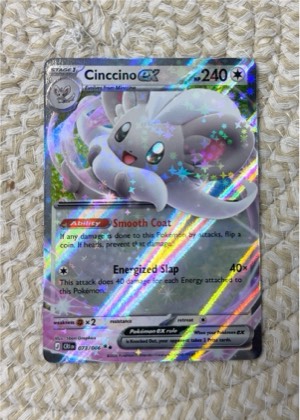 Cinccino ex, graded 9.5
