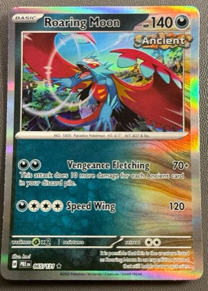 Roaring Moon, graded 9.5