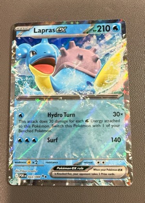 Lapras ex, graded 9.0