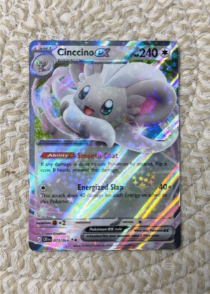 Cinccino ex, graded 9.5