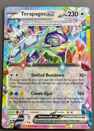 Terapagos ex, graded 9.0