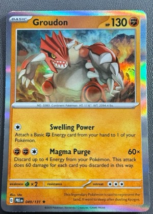 Groudon, graded 9.0