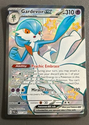 Gardevoir ex, graded 9.0
