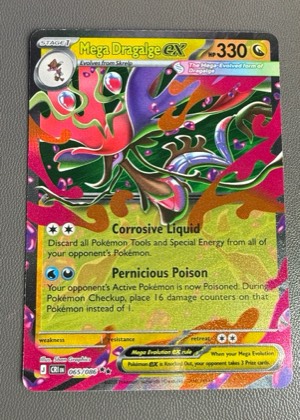Mega Dragalge ex, graded 9.0