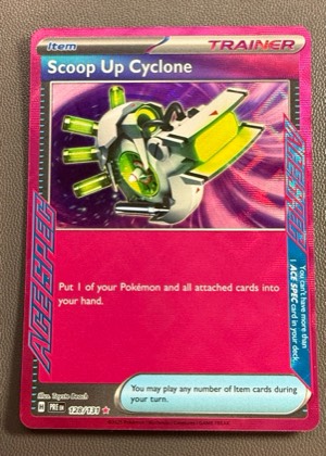 Scoop Up Cyclone, graded 9.0