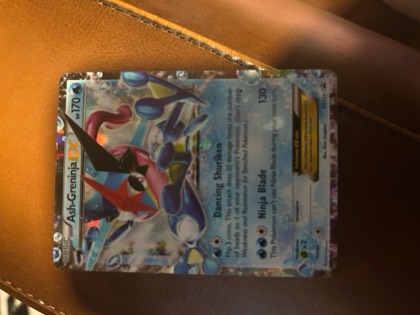 Ash-Greninja EX - XY133, graded 8.0
