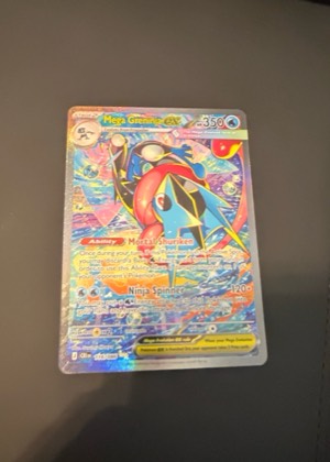 Mega Greninja ex, graded 8.5