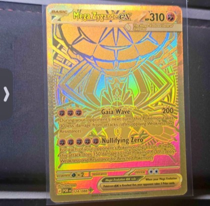 Mega Zygarde ex, graded 9.0