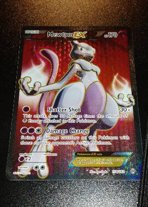 Mewtwo EX (158 Full Art), graded 9.0