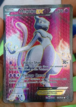 Mewtwo EX (158 Full Art), graded 9.5