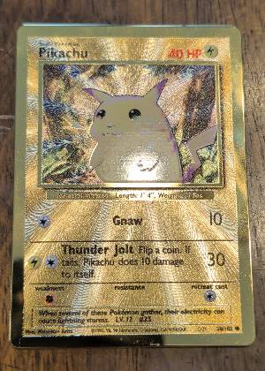 Pikachu graded 6 & below