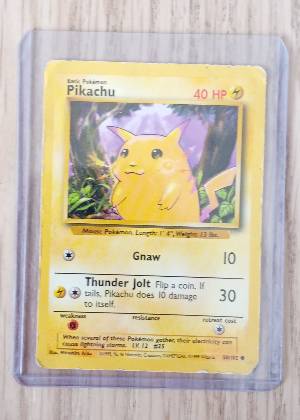 Pikachu, graded 5.0