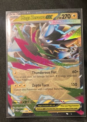 Mega Zeraora ex, graded 9.0