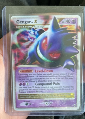 Gengar Lv.X graded 8.5
