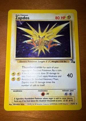 Zapdos (15) graded 7