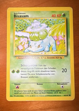 Bulbasaur, graded 7.5