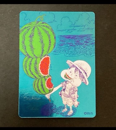 Monkey D. Luffy, graded 9.5