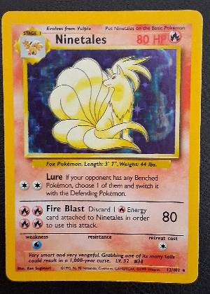 Ninetales, graded 5.5