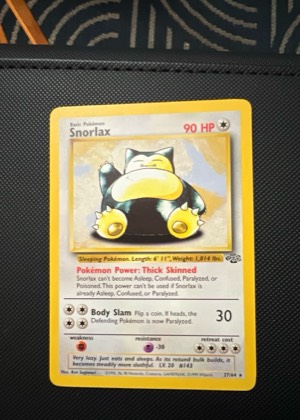 Snorlax, graded 9.0