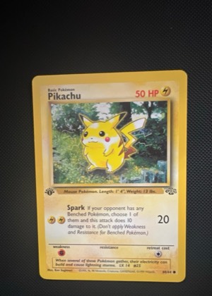 Pikachu, graded 9.0