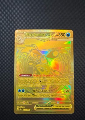 Mega Greninja ex, graded 9.5