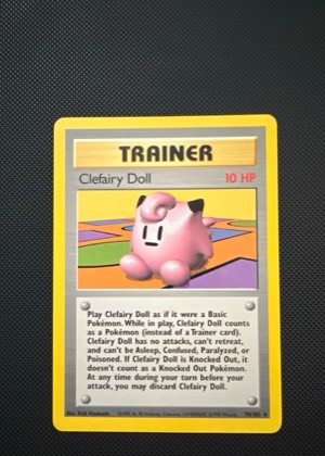 Clefairy Doll, graded 9.0