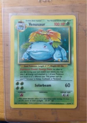Venusaur graded 8