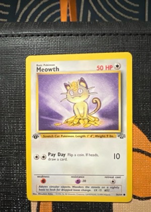 Meowth, graded 9.0