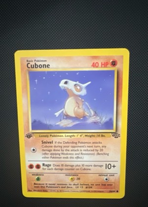 Cubone graded 9