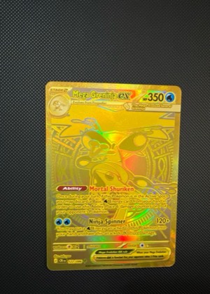 Mega Greninja ex, graded 9.0