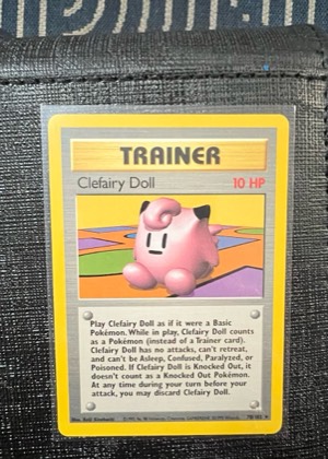 Clefairy Doll graded 8.5