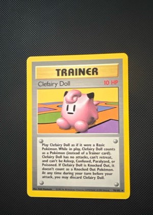 Clefairy Doll, graded 9.0