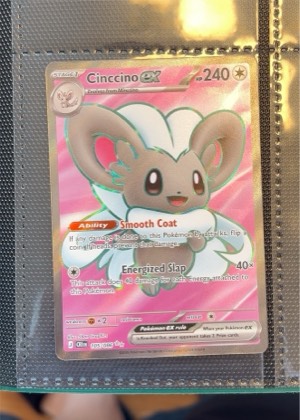 Cinccino ex, graded 9.0