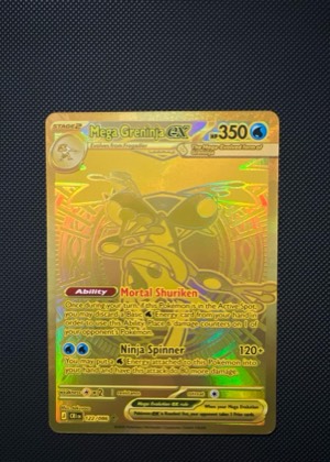 Mega Greninja ex graded 8.5