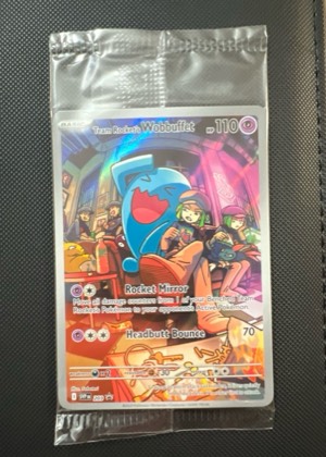 Team Rocket's Wobbuffet graded 9