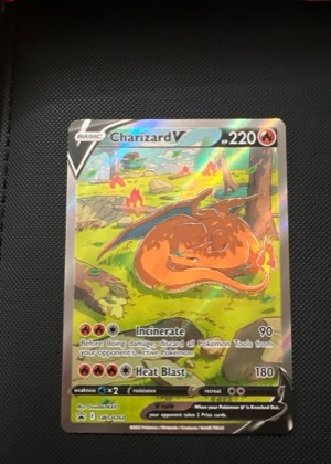 Charizard V, graded 9.0