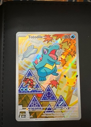 Totodile, graded 9.5
