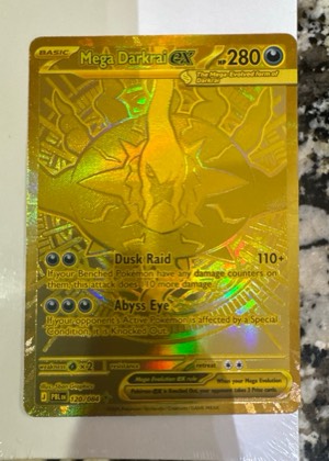 Mega Darkrai ex, graded 9.5