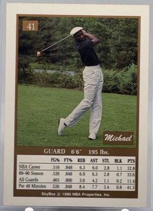 Michael Jordan, graded 9.0