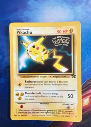 Pikachu (Movie Promo), graded 6.5