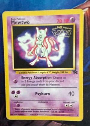 Mewtwo (Movie Promo), graded 5.0