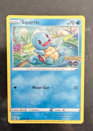 Squirtle, graded 8.5