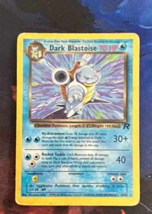 Dark Blastoise (20), graded 6.0