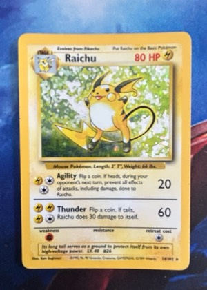 Raichu graded 7