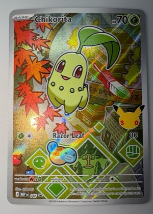 Chikorita - 046, graded 9.0